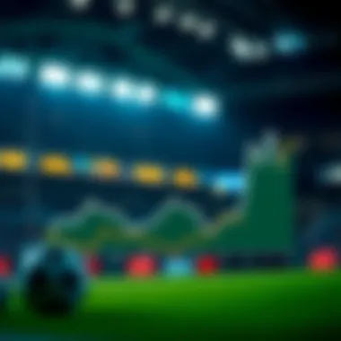 Graph illustrating user engagement metrics in betting applications